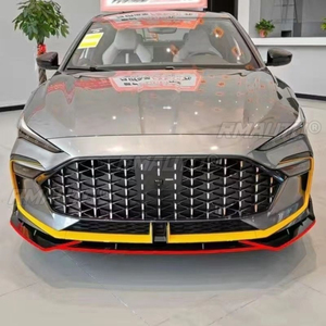 For MG 6Pro 2021 Car Front Bumper <b>Lip</b> Splitter Diffuser Body Kit 3PCS Bumper Guard Protector Cover Car Accessories - Product Image 5