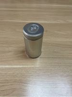 Boîtes métalliques hermétiques, recyclables, non toxiques, de qualité alimentaire, 73xH130mm, pour le stockage du thé matcha en poudre, des grains de café, du sucre, du chocolat
