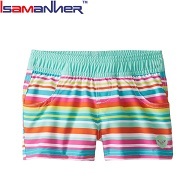 2-8 años niños <span class=keywords><strong>niño</strong></span> traje de baño bóxer rayado de colores niños bañadores de natación - Product Image 2