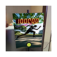 Carnival Booth Interactive Fast Reaction Training Games Led 6 Digital Timer Countdown 10-Second Game Machine Challenge