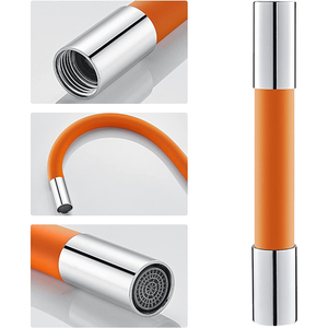 1 pièce 20/30/50cm Extension <span class=keywords><strong>robinet</strong></span> de salle de bains <span class=keywords><strong>tuyau</strong></span> en plastique <span class=keywords><strong>cuisine</strong></span> <span class=keywords><strong>robinet</strong></span> Extension de <span class=keywords><strong>robinet</strong></span> - Product Image 5