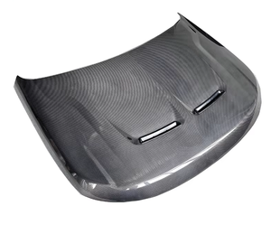 SVR Look Dry Carbon <span class=keywords><strong>Engine</strong></span> Bonnet Deck Vent Front Hood Ski Performance Body Refit Parts n for Range Rover Sport 2018-2022 - Product Image 2