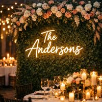 Letrero de Neón LED Personalizado con Diseño Gratuito para Bodas, Cumpleaños, Negocios, Bares, Decoración de Paredes de Dormitorios, Neonawall