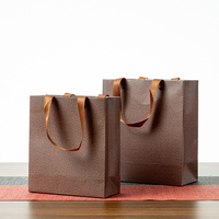 Sac fourre-tout de luxe en papier d'art pour cadeaux, personnalisé avec logo, blanc, coloré, imprimé, recyclable, pour bougies et artisanat, idéal pour le shopping - Vente en gros
