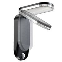 Nueva Lámpara Solar Plegable para Exteriores, Impermeable, con Sensor PIR, para Corredores y Cercas, con Ángulo de Haz de 20 Grados
