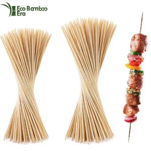Palitos de Bambú de 3.0mm en Oferta, Brochetas de Bambú para Kebab, Fiestas, Comida, 100% Bambú Natural, para Restaurante, Camping, Parrilla al Aire Libre, Económicos - Product Image 1