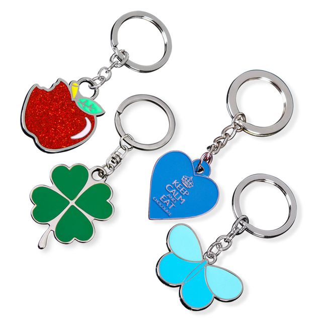 Metal Key Chains Personality Metal Key Chain Ring Custom Logo Metal Keyring Custom Key Chain