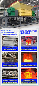 ماكينة تقطيع الإطارات المحببة ، مصنع إعادة تدوير الإطارات لـ ، - Product Image 5