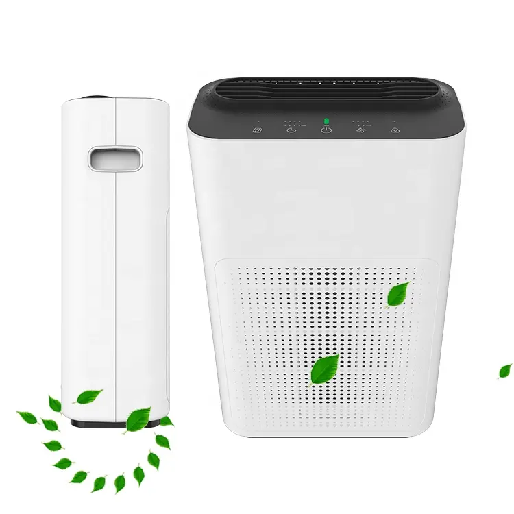 Wholesale Household White HEPA CADR 200 Negative Ions Air Cleaner Purifier