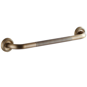 Barra de apoyo de latón antiguo de 50 cm F6720 para seguridad y accesibilidad en el baño - Product Image 5