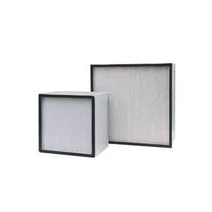 True HEPA H14 Mini Furance Filter Pleated Hepa Filter For HVAC System Air Purifier Replacement