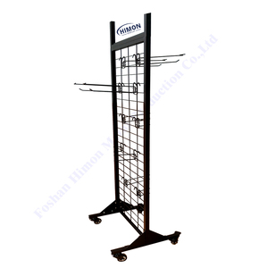 Cửa Hàng Bán Lẻ Điểm Của Cửa Hàng Bán Hàng Tùy Chỉnh Dây Lưới Lưới Tường Móc Treo Hàng Hóa Sản Phẩm Kim Loại Sàn Hiển Thị Đứng Giá - Product Image 5