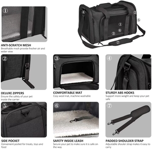 Bolsa de Viaje para Perros o Mochila Organizadora de Fin de Semana, Fabricada en Vietnam, en Oferta - Product Image 6