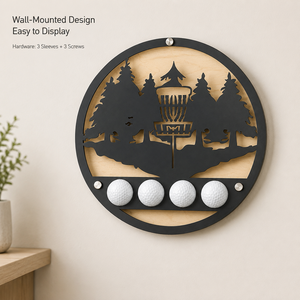 Golf Ball Marker Display Stencil Colorful Press Chips Bag Antique Modern Metal Sturdy One Sided - Product Image 3
