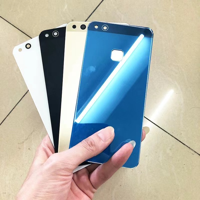 5.2" P10 Lite Back Glass Battery Housing for Huawei P10 Lite Battery Back Cover 3D Glass Panel Door Battery Housing Case Sticker