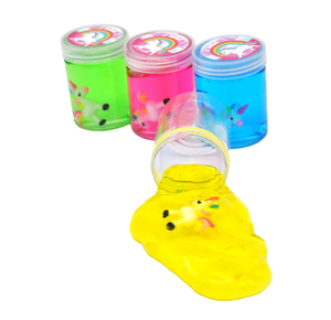 Hot Bán Kid Đồ Chơi Suy Nghĩ Điên Đầy Màu Sắc Siêu Mát Mẻ Thiên Hà Putty Slime Unicorn Poop Slime Tiểu Thuyết Đạo Cụ Cho Các Đảng - Product Image 5