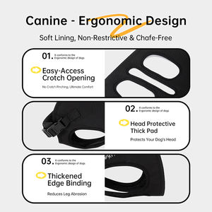 สายรัดยกสุนัขคุณภาพสูงรุ่น 0.5 ขายดี สำหรับสุนัขทุกขนาด ใช้ได้ทั้งแบบเป้สะพายหลังและแบบสายรัด สำหรับใช้งานกลางแจ้ง - Product Image 3