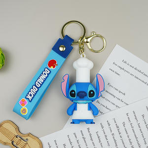 ソフトPVCカーキーリングバッグチャーム & クリエイティブなラバーキーチェーン - Product Image 5