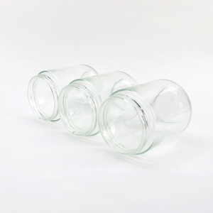 Frasco de Vidrio Transparente Hermético de 500 ml para Almacenamiento de Alimentos, Estilo Retro, con Tapas de Madera de Bambú para Cereales, para Camping - Product Image 2