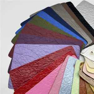 Cappello di cuoio testurizzato di cuoio sintetico all'ingrosso del tessuto ondulato del metallo della fabbrica - Product Image 2