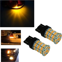 Ampoule LED de voiture HYUGA pour feux de brouillard arrière, application 2835 5630, douille T20, haute luminosité, ajustement universel, garantie 1 an