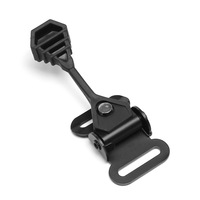 Sangle tactique en aluminium de qualité supérieure pour l'extérieur, 50x38mm, haute pression, boucle réglable pour sacs