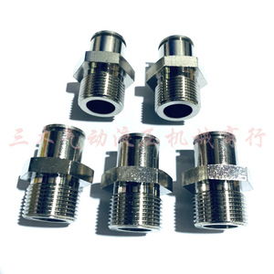 Metal <b>Quick</b> Connect Pneumatic <b>Connector</b> 12 M22 1.5 Straight Thread Terminal For Industrial Use - Product Image 4