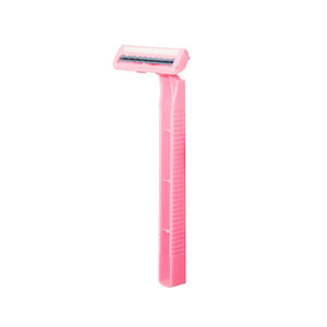 High Quality Twin <b>Blade</b> <b>Razor</b> with Steel <b>Blade</b> Hair Cutting Tool with Plastic Handle - Product Image 1