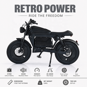 Bicicleta Eléctrica Potente con Ruedas Gruesas y Amortiguación de Impactos para Aventuras en la Montaña y Viajes por la Ciudad Rg-ws611 - Product Image 2