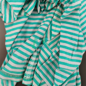 Trapos de limpieza industriales de algodón 100% Residuos textiles mutilados industriales marinos para limpieza Muestra gratis Sin suciedad Sin metal - Product Image 2