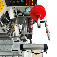 Nouvelle machine semi-automatique d'impression numérique et de marquage à chaud pour bouteilles en verre, plastique et métal, et gobelets en papier courbés