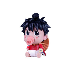 Versión Q chupete y la serie del país de Solon Luffy lindo modelo de coche juguetes de una pieza - Product Image 5