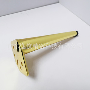 Zinc Alloy Conical Furniture <b>Leg</b> Black Heavy Duty <b>Sofa</b> Support Industrial Design Living Room Use - Product Image 3