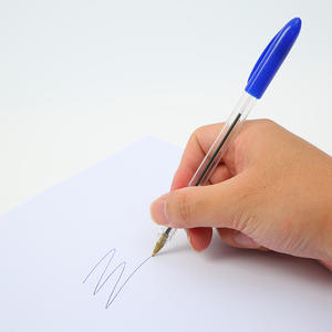 Stylos à bille en gros - Stylos promotionnels bon marché, transparents, pour l'école, le bureau, fournisseur de stylos en plastique en vrac - Product Image 2