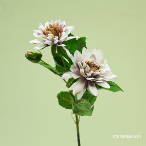 Flores de Seda Grandes y Populares, Crisantemo Blanco, Dalia Mexicana, Zinnia, <span class=keywords><strong>Margarita</strong></span> de 100 cm para Decoración de Funerales, Bodas, Hoteles, Tiendas y Hogares - Product Image 3