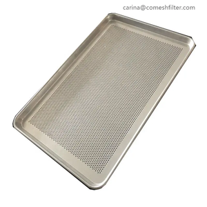 <span class=keywords><strong>Teglia</strong></span> in Alluminio 60*40cm <span class=keywords><strong>Antiaderente</strong></span> per <span class=keywords><strong>Forno</strong></span>, Vassoio per Torte e Pane per l'Industria Alimentare - Product Image 6