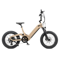 Vélo électrique Mario vintage gris beige gros cadre de vélo électrique de montagne avec moteur de moyeu arrière Bafang 250w suspension complète