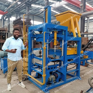 Máy làm gạch tự động hiệu quả cao Máy làm gạch lát màu máy làm gạch xi măng - Product Image 1