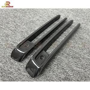 Embellecedores de luz antiniebla del parachoques delantero de fibra de carbono seco estilo Topcar para Mercedes Benz Clase G W464 G63 <span class=keywords><strong>AMG</strong></span> G500 2019-2024 tira de luz antiniebla - Product Image 5