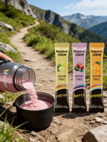 Hegdavt Assortiment de boissons énergisantes à la caféine pour adultes, mélange instantané en poudre, électrolytes, faible teneur en glucides, sans sucre, non destiné aux femmes enceintes