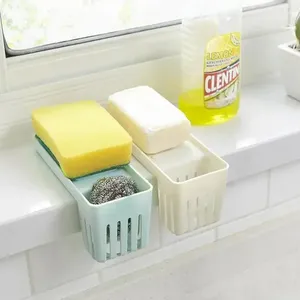 Égouttoir de rangement pliable en plastique pour évier de cuisine, pour tampons à récurer et tri de vaisselle, écologique - Product Image 2
