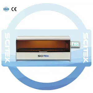 SCITEK Auto Tissue Slide Stainer 18 Copos 36 imersão passos laboratório Slide Stainer