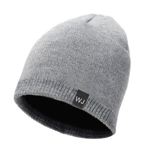 Custom Men's Wool Blend <strong>Slouch</strong> <strong>Beanie</strong> with Woven Label Digital Printed Image Style Travel Appropriate Common Fabric Feature - Product Image 3