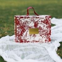 Coffrets cadeaux personnalisés pour petites entreprises avec logo mini valise boîte d'emballage boîte à clapet de luxe anniversaire mariage cadeau