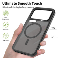 Funda Magnética Personalizada para Xiao Mi 17 Pro Max, Acabado Mate Translúcido, Tacto Suave, Protección Antigolpes, Venta al Por Mayor de Fábrica