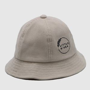 Vente en gros Chapeau seau adulte brodé en velours côtelé Casquette de pêcheur unisexe de haute qualité de couleur unie - Product Image 3