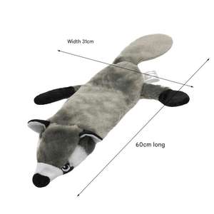 <span class=keywords><strong>2025</strong></span> üretici toptan sevimli Unstuffed peluş hayvan Pet oyuncak interaktif köpek peluş oyuncak köpek çiğnemek oyuncak - Product Image 3