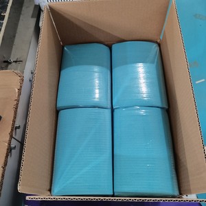 Toallitas bucales desechables de color verde, 4 paquetes por caja, de un solo uso, protección para la higiene dental - Product Image 4