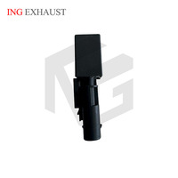 Simulateurs de soupapes ING en plastique pour Corvette C8 Z06 et Z51, paire d'échappements, accessoires de voiture, pièces de rechange d'échappement, systèmes de tuning