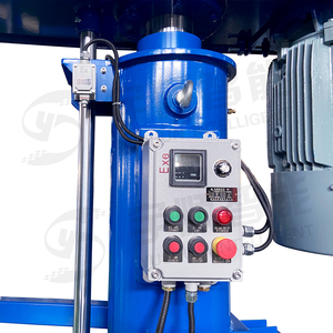 Máquina de dispersión de pintura de emulsión de 30KW Dissolver de alta velocidad Máquina mezcladora de pintura dispersora de alta velocidad de elevación hidráulica - Product Image 2